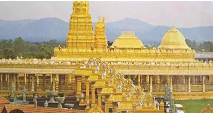क्या आपको पता है कि दक्षिण भारत के इस स्वर्ण मंदिर को बनाने में लगा है कितना किलोग्राम सोना, महालक्ष्‍मी का यह दरबार