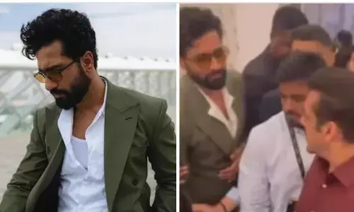 IIFA 2023 सलमान खान के गार्ड ने विकी कौशल को दिया धक्का अब विकी कौशल ने दिया यह रिएक्शन