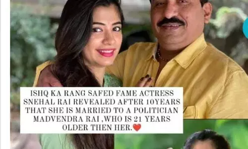 जानिए टीवी एक्ट्रेस स्नेहल राय ने आखिर क्योंकि अपने से 21 साल बड़े राजनेता से शादी