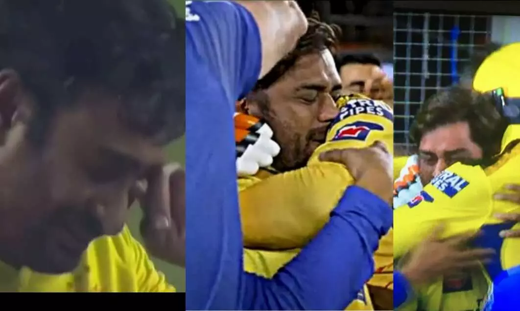 पांचवीं बार IPL विजेता कप्तान बनकर अचानक रोते दिखे धोनी! लोग बोले- नहीं देखा कभी माही का ऐसा रूप पांचवीं बार IPL विजेता कप्तान बनकर अचानक रोते दिखे धोनी! लोग बोले- नहीं देखा कभी माही का ऐसा रूप