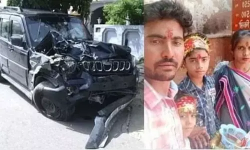 लखनऊ में एक सड़क हादसे में चली गई पूरे परिवार की जान ,जाने क्या है पूरा मामला ??