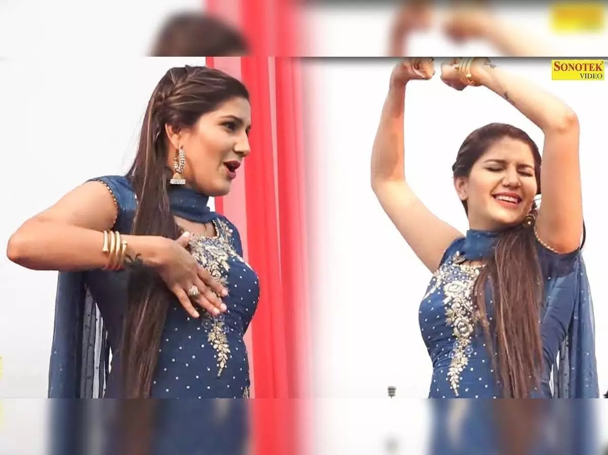 Sapna choudhary Sexy Haryanvi Dance: सपना चौधरी ने किया सेक्सी हरियाणवी डांस, अदाएं देख आहें भरने लगी भीड़