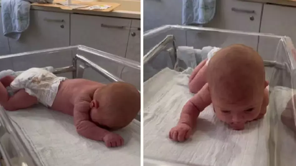 तीन दिन की बच्ची जब चलने की करने लगी कोशिश तो परिजनों के उड़ गए होश, हैरान करने वाला वीडियो आया सामने तीन दिन की बच्ची जब चलने की करने लगी कोशिश तो परिजनों के उड़ गए होश, हैरान करने वाला वीडियो आया सामने