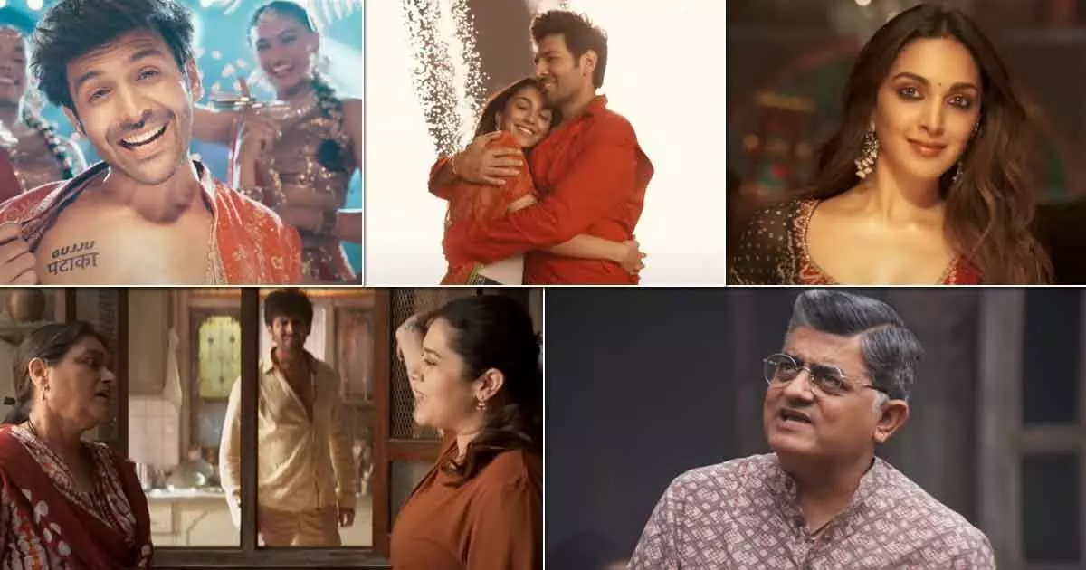 Satyaprem Ki Katha Trailer: दोस्ती, इश्क, राज और हार्ट ब्रेक...कियारा-कार्तिक आर्यन की सत्यप्रेम की कथा का ट्रेलर रिलीज Satyaprem Ki Katha Trailer: दोस्ती, इश्क, राज और हार्ट ब्रेक...कियारा-कार्तिक आर्यन की सत्यप्रेम की कथा का ट्रेलर रिलीज