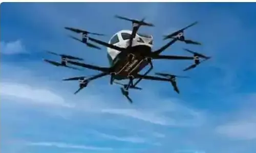 भीड़ को कम करने के लिए इजरायल ने शुरू की, ड्रोन टैक्सी भीड़ को कम करने के लिए इजरायल ने शुरू की, ड्रोन टैक्सी