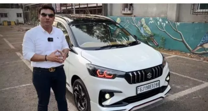 Maruti Suzuki Ertiga VXI को Ertiga X-Line में बदला गया, दिखती है स्पोर्टी Maruti Suzuki Ertiga VXI को Ertiga X-Line में बदला गया, दिखती है स्पोर्टी