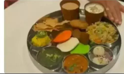 पीएम के दौरे से पहले अमेरिकी रेस्टोरेंट ने लॉन्च की गई मोदी जी थाली