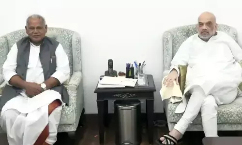 NDA में शामिल हुए जीतन राम मांझी, बेटे के साथ अमित शाह से हुई मुलाकात और बन गई बात NDA में शामिल हुए जीतन राम मांझी, बेटे के साथ अमित शाह से हुई मुलाकात और बन गई बात