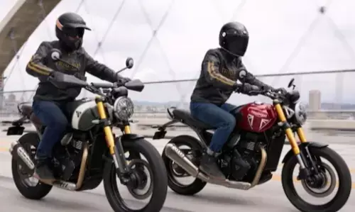 ट्रायम्फ स्पीड 400 और स्क्रैम्बलर 400 एक्स का खुलासा: भारत में 5 जुलाई को लॉन्च