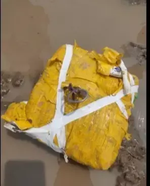 पंजाब के तरनतारन में पाकिस्तानी ड्रोन से गिराई गई 5 किलो हेरोइन की गई जब्त पंजाब के तरनतारन में पाकिस्तानी ड्रोन से गिराई गई 5 किलो हेरोइन की गई जब्त