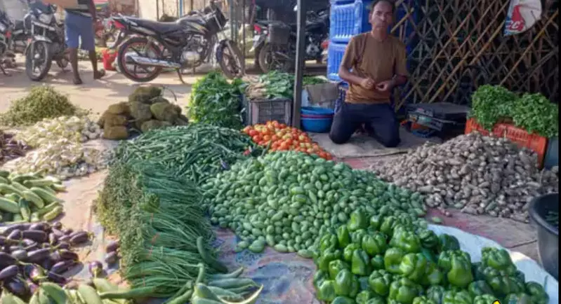 सब्जियों के उत्पादन में 70 % की कमी,आलू और प्याज को छोड़कर हरी सब्जियां ₹50 के पार, टमाटर-अदरक ने तोड़ा रिकॉर्ड