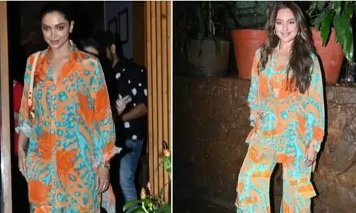 8 हजार रुपये के पेप्पी को-ऑर्ड सेट में दीपिका पादुकोण और सोनाक्षी सिन्हा ने मॉनसून ब्लूज़ को दी मात