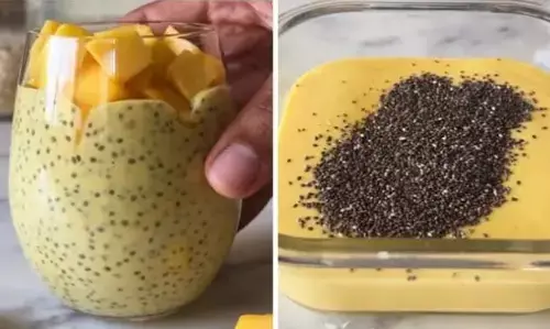 इस स्वास्थ्यप्रद आम चिया पुडिंग के साथ गर्मी को दें मात इस स्वास्थ्यप्रद आम चिया पुडिंग के साथ गर्मी को दें मात