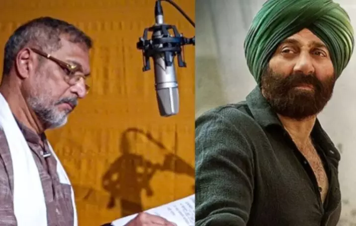 नाना पाटेकर ने सनी देओल,अमीषा पटेल की गदर 2 के लिए दी अपनी आवाज नाना पाटेकर ने सनी देओल,अमीषा पटेल की गदर 2 के लिए दी अपनी आवाज