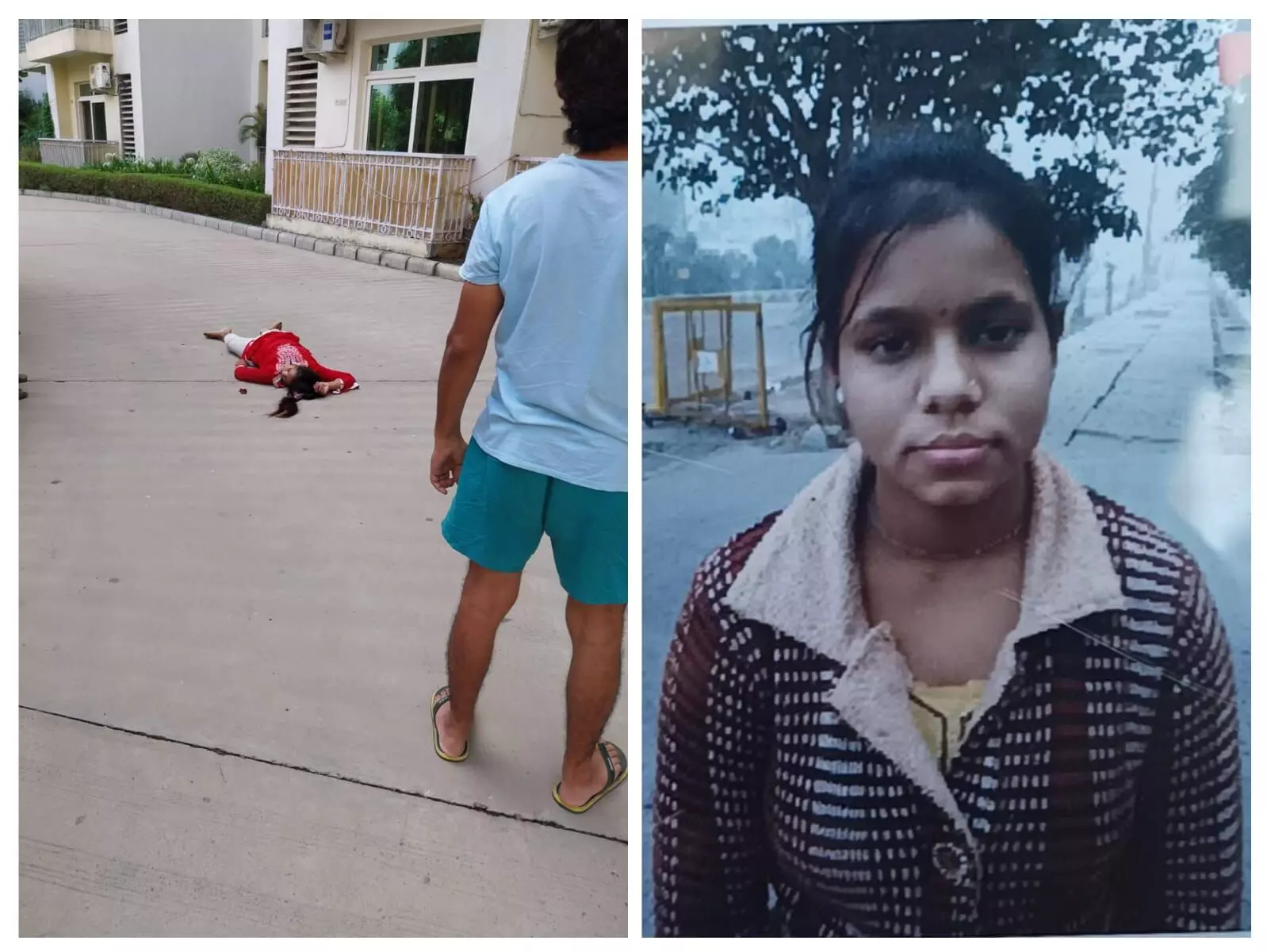 गाजियाबाद के इंदिरापुरम में महिला ने 10वीं मंजिल से कूदकर की आत्महत्या