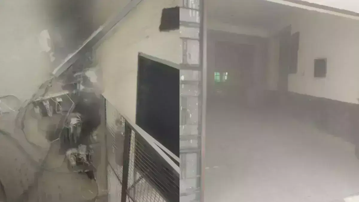 BSA कार्यालय के बिजली मीटर में लगी आग से मचा हड़कंप, जान बचाने को भागे कर्मचारी और श‍िक्षक