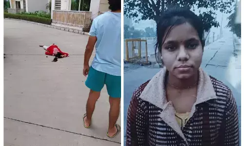 गाजियाबाद के इंदिरापुरम में महिला ने 10वीं मंजिल से कूदकर की आत्महत्या