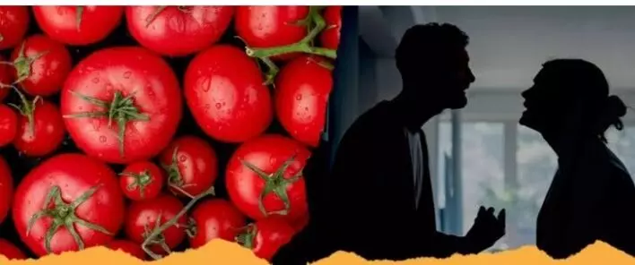 टमाटर या मैं? टमाटर को लेकर पति-पत्नी में हुई बहस को लेकर पत्नी ने छोड़ा घर टमाटर या मैं? टमाटर को लेकर पति-पत्नी में हुई बहस को लेकर पत्नी ने छोड़ा घर