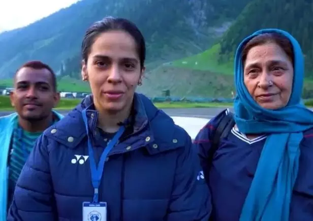 तीर्थयात्रा से आंतरिक शांति मिलती है:पवित्र अमरनाथ मंदिर में पूजा करने आई साइना नेहवाल तीर्थयात्रा से आंतरिक शांति मिलती है:पवित्र अमरनाथ मंदिर में पूजा करने आई साइना नेहवाल