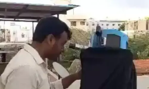 29 वर्षीय व्यक्ति ने चामराजनगर में बनाया कम लागत वाला टेलीस्कोप 29 वर्षीय व्यक्ति ने चामराजनगर में बनाया कम लागत वाला टेलीस्कोप