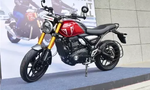 ट्रायम्फ स्पीड 400: किफायती कीमत पर पाएं मेड फॉर इंडिया दमदार बाइक ट्रायम्फ स्पीड 400: किफायती कीमत पर पाएं मेड फॉर इंडिया दमदार बाइक