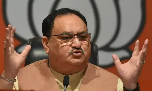 BJP अध्यक्ष जेपी नड्डा का दावा- NDA की बैठक में कल शामिल होंगी 38 पार्टियां, बोले- विपक्ष के पास न नेता न नीयत BJP अध्यक्ष जेपी नड्डा का दावा- NDA की बैठक में कल शामिल होंगी 38 पार्टियां, बोले- विपक्ष के पास न नेता न नीयत