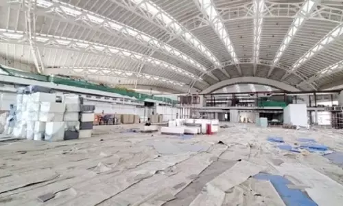 पोर्ट ब्लेयर हवाई अड्डे के नए टर्मिनल भवन को शेल-आकार में किया गया डिज़ाइन