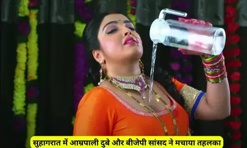 Amrapali Dubey Sexy Video: सुहागरात में आम्रपाली दुबे और बीजेपी सांसद ने मचाया तहलका, ‘जब तू चीख लेबा हो’ पर की हदें पार