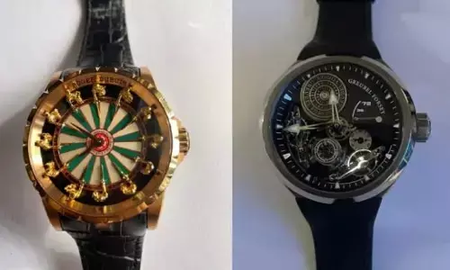 डीआरआई ने 30 करोड़ रुपये मूल्य की 34 महंगी घड़ियां जब्त कीं, कोलकाता हवाई अड्डे पर पकड़ा तस्कर को