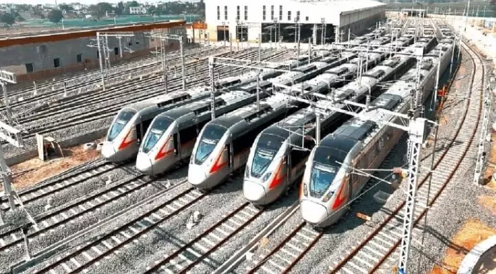 दिल्ली-मेरठ यात्रियों के लिए अच्छी खबर! AAP सरकार RRTS परियोजना के लिए 415 करोड़ रुपये का करेगी भुगतान दिल्ली-मेरठ यात्रियों के लिए अच्छी खबर! AAP सरकार RRTS परियोजना के लिए 415 करोड़ रुपये का करेगी भुगतान