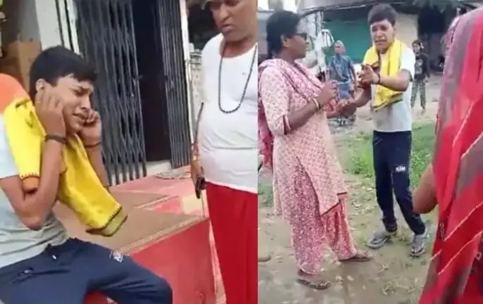 पुजारी के बेटे को गाय के साथ अप्राकृतिक यौनाचार करते हुए ग्रामीणों ने पकड़ा पुजारी के बेटे को गाय के साथ अप्राकृतिक यौनाचार करते हुए ग्रामीणों ने पकड़ा