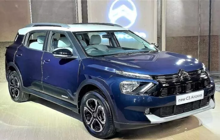 अल्ट्रा-फीचर्स से भरपूर Citroen C3 Aircross जल्द ही भारत के बाजार में होगी लॉन्च अल्ट्रा-फीचर्स से भरपूर Citroen C3 Aircross जल्द ही भारत के बाजार में होगी लॉन्च