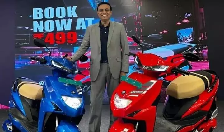 लेक्ट्रिक्स ईवी ने किफायती इलेक्ट्रिक स्कूटर का किया अनावरण : जानें कीमत, विशेषताएं लेक्ट्रिक्स ईवी ने किफायती इलेक्ट्रिक स्कूटर का किया अनावरण : जानें कीमत, विशेषताएं