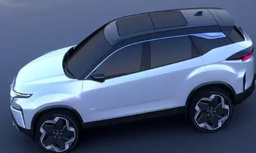 टाटा हैरियर ईवी सुपर हाई स्पीड पर चलने के लिए रडार तकनीक पर करती है काम ;देखे विवरण