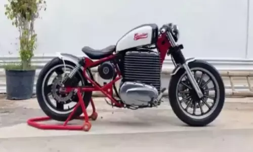 रॉयल एनफील्ड ने इलेक्ट्रिक बाइक गैसोलीन का किया अनावरण , विवरण जानें यहां