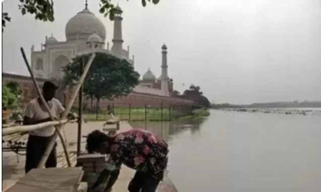 एसएसपी मथुरा की अपील, यमुना से रहें दूर एसएसपी मथुरा की अपील, यमुना से रहें दूर