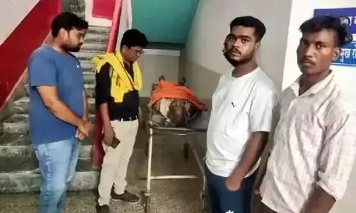 भाजपा नेता की रैली में आदिवासी की मौत, टेंट गिरने के बावजूद विधायक ने जारी रखा भाषण भाजपा नेता की रैली में आदिवासी की मौत, टेंट गिरने के बावजूद विधायक ने जारी रखा भाषण