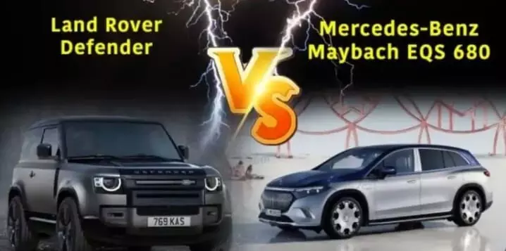 लैंड रोवर डिफेंडर 130 बनाम मर्सिडीज-बेंज मेबैक ईक्यूएस 680 ईवी: तुलना,स्पेसिफिकेशन लैंड रोवर डिफेंडर 130 बनाम मर्सिडीज-बेंज मेबैक ईक्यूएस 680 ईवी: तुलना,स्पेसिफिकेशन
