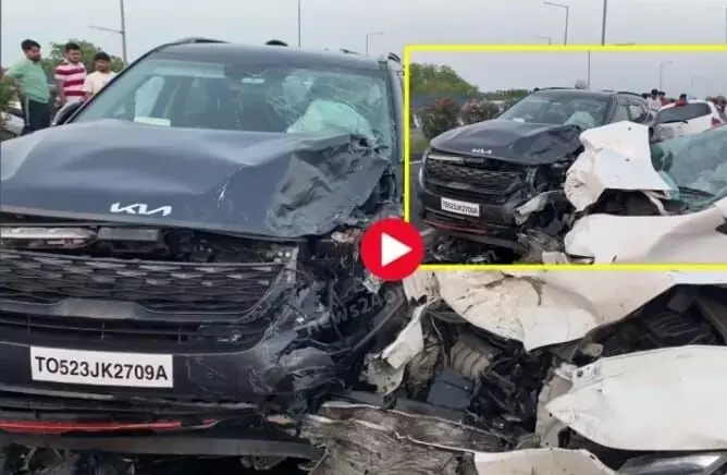 बठिंडा-चंडीगढ़ हाईवे पर कई कारें दुर्घटनाग्रस्त, कई घायल