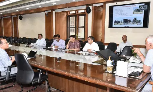 मुख्य सचिव के समक्ष लोक निर्माण द्वारा संचालित ₹ 50 करोड़ से अधिक लागत की उच्च शिक्षा की परियोजनाओं का किया गया प्रस्तुतीकरण