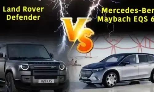 लैंड रोवर डिफेंडर 130 बनाम मर्सिडीज-बेंज मेबैक ईक्यूएस 680 ईवी: तुलना,स्पेसिफिकेशन लैंड रोवर डिफेंडर 130 बनाम मर्सिडीज-बेंज मेबैक ईक्यूएस 680 ईवी: तुलना,स्पेसिफिकेशन