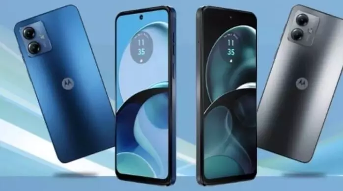 मोटोरोला ने भारत में Moto G14 का किया अनावरण, यहां जानें फीचर्स, कीमतें मोटोरोला ने भारत में Moto G14 का किया अनावरण, यहां जानें फीचर्स, कीमतें