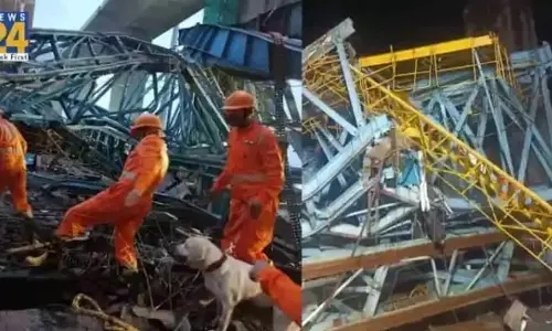 मुंबई: निर्माण के दौरान क्रेन गिरी,15 की मौत, 3 अस्पताल में भर्ती