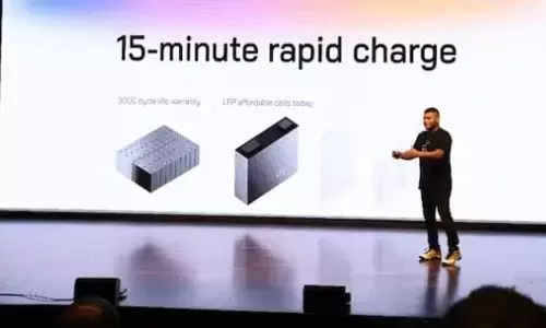 एक्सपोनेंट के एनर्जी स्टैक द्वारा ईवी को 15 मिनट में चार्ज करना हुआ संभव