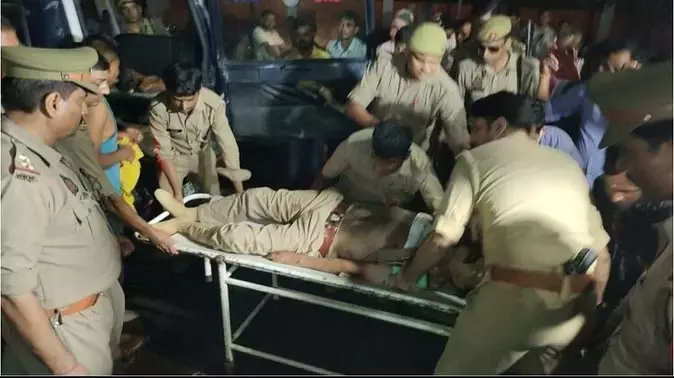 फिरोजाबाद में दरोगा दिनेश मिश्रा की गोली मारकर हत्या