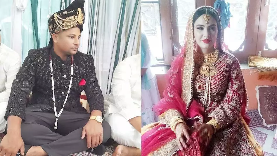 भारतीय क्रिकेट खिलाड़ी सरफराज ख़ान ने कश्मीर की रोमाना से की शादी
