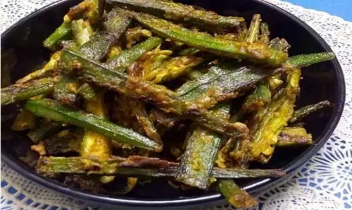 क्रिस्पी भिंडी रेसिपी:भिन्डी को चिपचिपा नहीं, क्रिस्पी बनाने के लिए अपनाएं ये स्टेप्स!