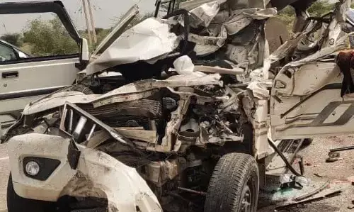 राजस्थान के नए जिले फलोदी में भीषण सड़क हादसा, एक परिवार के 6 लोगों की मौत