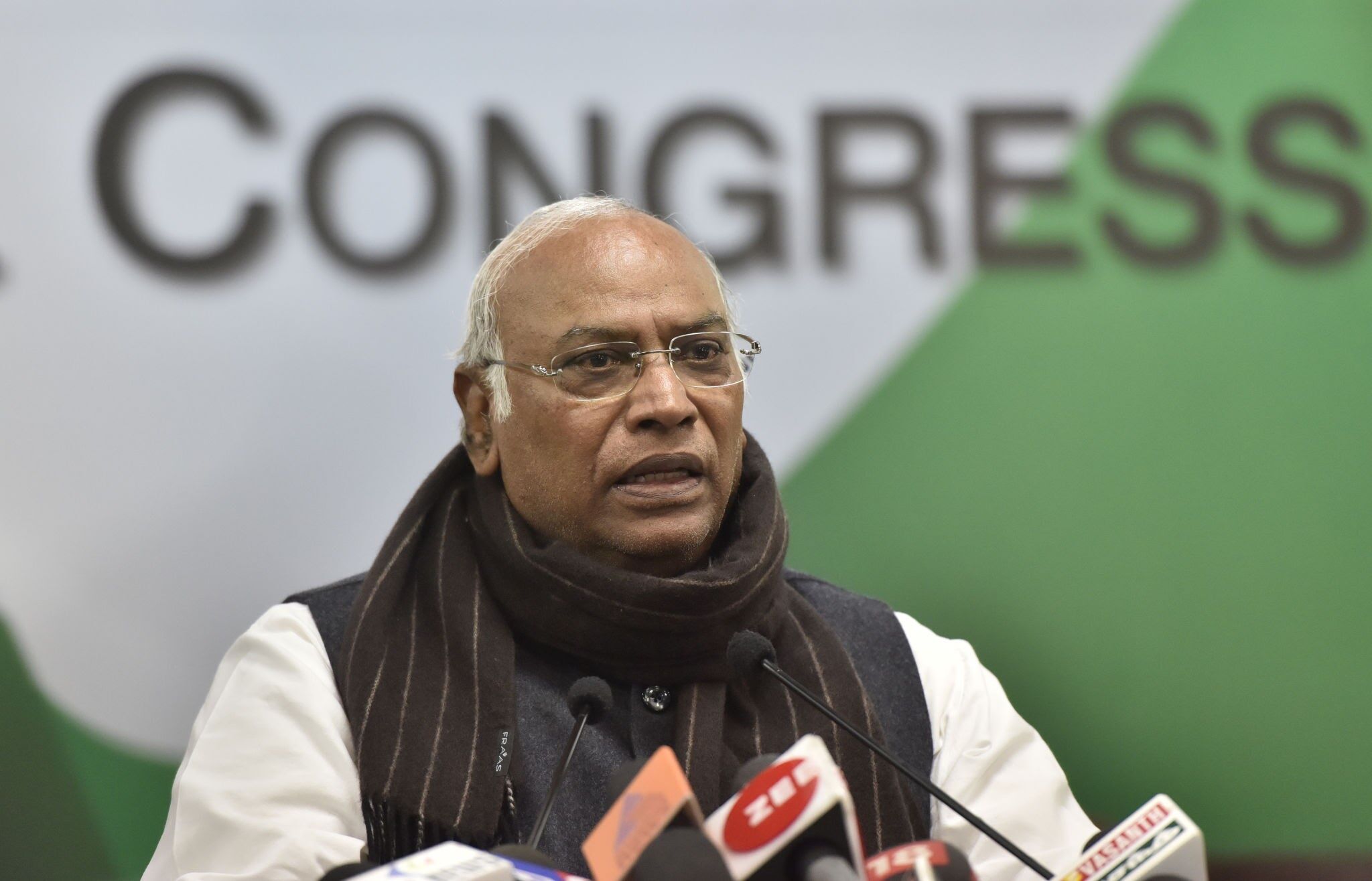 Mallikarjun Kharge said that he got the post of Congress President at the behest of Sonia Gandhi and Rahul