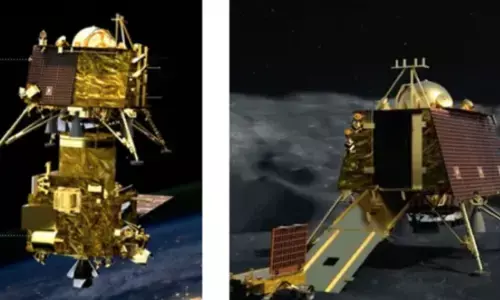 Chandrayaan 3 : चंद्रयान-3 के लिए बड़ा कदम, अंतरिक्ष यान से अलग हुआ लैंडर विक्रम Chandrayaan 3 : चंद्रयान-3 के लिए बड़ा कदम, अंतरिक्ष यान से अलग हुआ लैंडर विक्रम